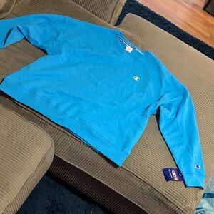 Champion Vibrant Blue Crewneck XL